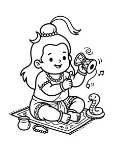 Detailed Lord Shiva Coloring Pages - Free Printable